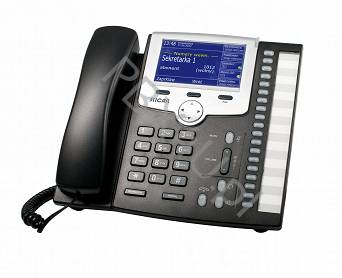 Telefon systemowy SLICAN CTS-330.CLBT-BK