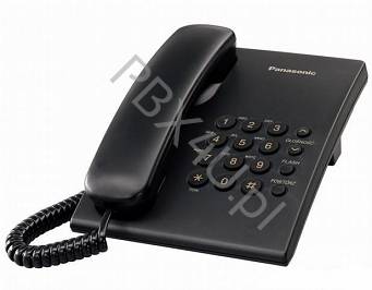 Telefon PANASONIC KX-TS500PD czarny