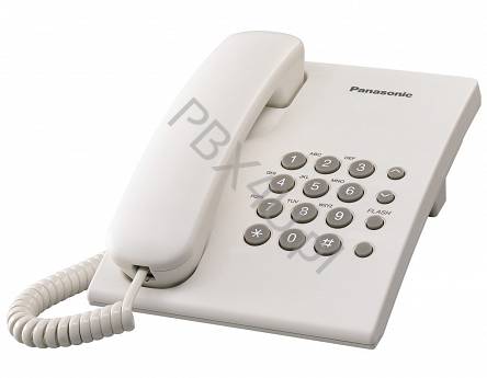 Telefon PANASONIC KX-TS500PD biały