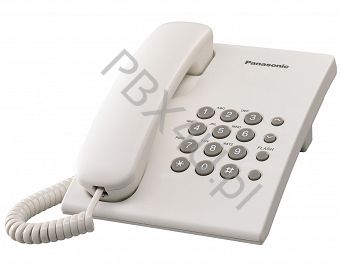 Telefon PANASONIC KX-TS500PD biały