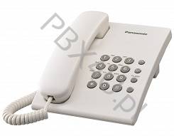 Telefon PANASONIC KX-TS500PD biały