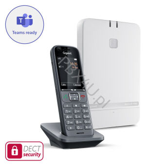 Zestaw DECT IP GIGASET N610 IP PRO + słuchawka S700H PRO